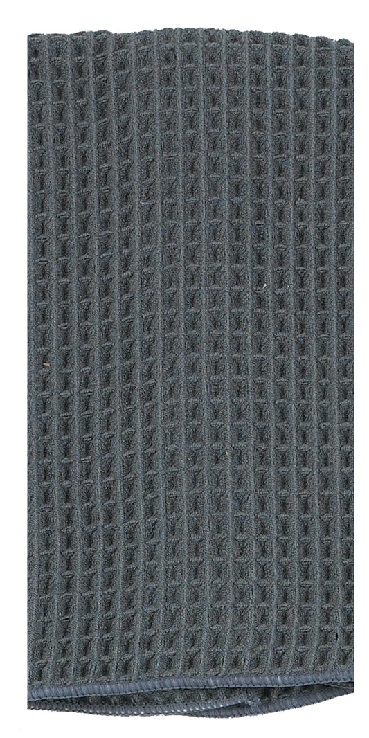 Kay Dee A8780 16 X 24 Charcoal Microfiber Waffle Towel (Pack of 6)