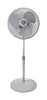 Lasko White 3-Speed & Blades Oscillating Pedestal Fan 18 L x 53-3/8 H x 15-3/8 W in.