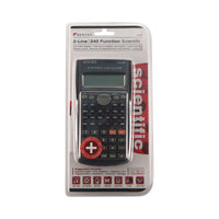 Sentry Black 10 digit Two Line Scientific Calculator
