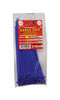 Tool City  8 in. L Blue  Cable Tie  100 pk