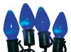 Celebrations  Platinum  LED  C7  Blue  50 count String  Christmas Lights  24.5 ft.