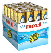 Maxell 723849 Aaa Cell Alkaline Batteries 20 Count