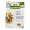 Cascadian Farm Organic Granola - French Vanilla Almond - Case of 6 - 13 oz.