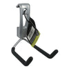 Rubbermaid  FastTrack  3.0 in. W x 3 in. D Silver / Black  Steel  Cooler Hook