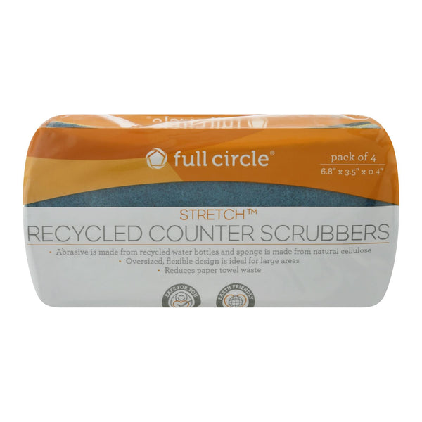 Full Circle Home - Cntr Scrbbrs Rcycl Strtch - Caja de 6 - 4 CT (paquete de 6)