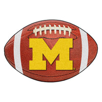 University of Michigan Football Rug - 20.5in. x 32.5in.