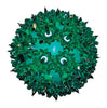 Holiday Bright Lights  Contractor  Incandescent  Sphere Light  Green  12 ft. 50 lights