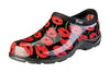 Sloggers  Red Poppies  Women's  Garden/Rain Shoes  8 US  Black/Red