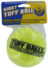 Petsport Tuff Ball Green Giant Polyster/Rubber Tennis Balls 1 pk