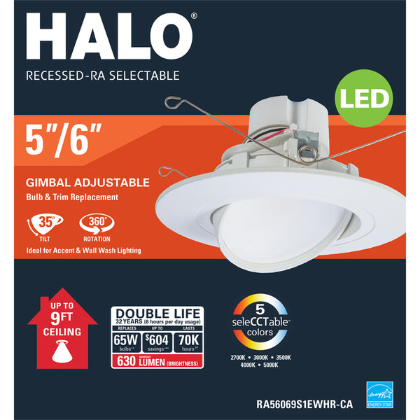 LUZ EMPOTRABLE 5/6"