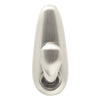 3M Command 2-5/8 In. L Brushed Nickel Metal Small Forever Classic Coat/Hat Hook 1 Lb. Capacity