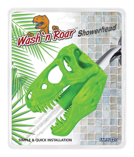 Barbuzzo Wash n Roar Dinosaur Showerhead Plastic 1 pk
