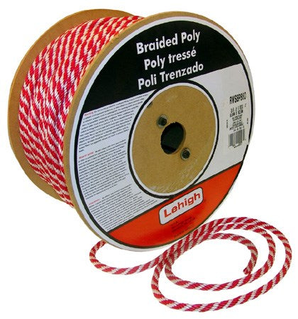Lehigh Group Bwsbp582 5/8 X 200' Polypropylene Solid Braid Derby Rope (Pack of 200)