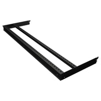 Vulcan Industries 2.5 in. H X 15 in. W X 48 in. L Powder Coated Black Crosstube 1 pk