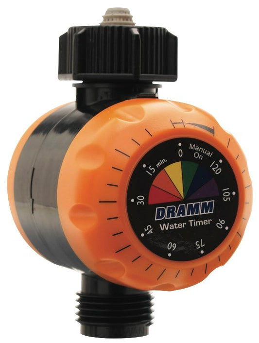 Dramm 10-15042 6" Orange Premium ColorStorm Water Timer