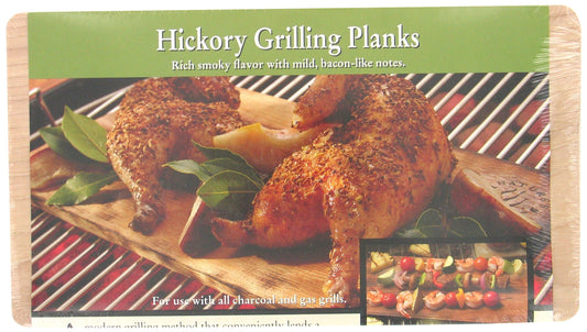 Natures Cuisine Nc008-210 10 X 5.5 Hickory Cedar Outdoor Grilling Plank 2 Count