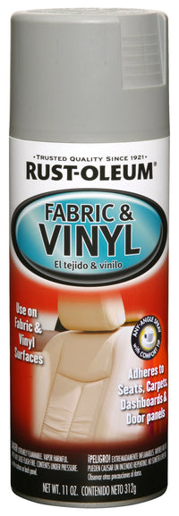Rustoleum Automotive 248920 11 Oz Gray Fabric & Vinyl Spray (Pack of 6)