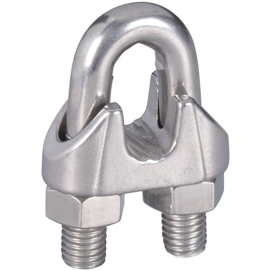 National Hardware Stainless Steel Wire Cable Clamps 1-15/16 in. L