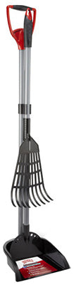 Pet Rake 'N Spade With Pan,  2-In-1