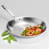 Tri-Ply Clad 12 in Stainless Steel Fry Pan