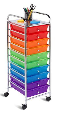 Honey Can Do CRT-02214 10 Drawer Storage Cart