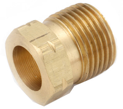 Pipe Fittings, Standard Pol Nut, 7/8 Hex x 1-In. Long Propane LH Thread (Pack of 5)