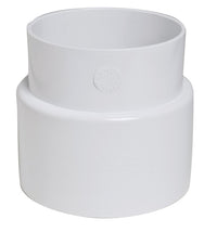 NDS Schedule 35 4 in. Hub each X 4 in. D Hub PVC Hub Adapter