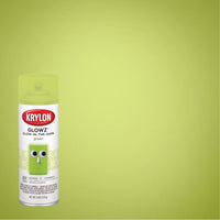 Krylon Glowz Green Glow-in-the-Dark Spray Paint 6 oz (Pack of 6)