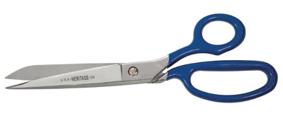 Scissors, Bent, Soft-Touch/Chrome, 9-In.