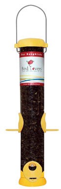 Droll Yankees Sunflower Seed Feeder 2.5 In. Dia Polycarbonate 4 Ports 1 Lbs. Yellow