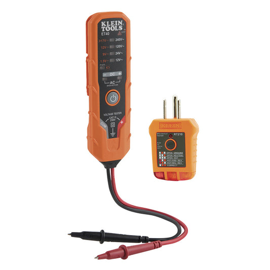 Klein Tools LED Receptacle Tester 2 pc