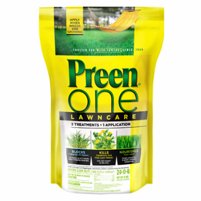 One Lawncare Spring Application, Covers 2,500 Sq. Ft., 9-Lbs.