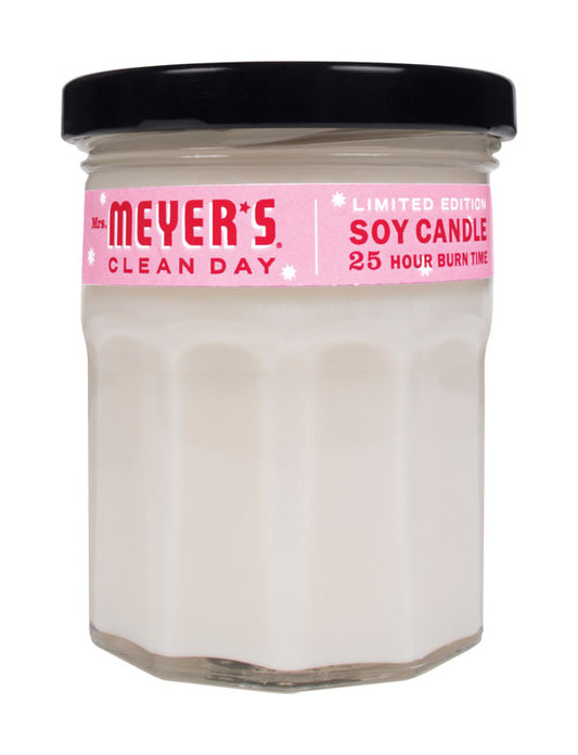 Mrs. Meyer's Clean Day Ivory Peppermint Scent Soy Air Freshener Candle 3.75 in. H x 2.9 in. Dia. (Pack of 6)
