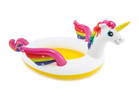 Intex  40 gal. Round  Plastic  Inflatable Pool  41 in. H x 76 in. W x 107 in. L x 6.3 ft. Dia.