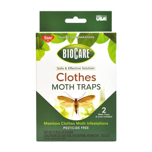 Bio Care Naturals S1524 Clothes Moth Trap 2 Count (Pack of 4)