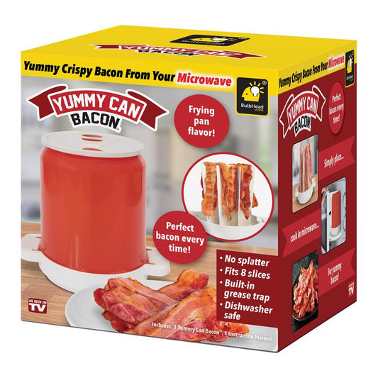Bulbhead Yummy Can Bacon Plastic 1 pk