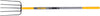 True Temper  9.5 in. W x 60.5 in. L 5 Tine  Manure Fork