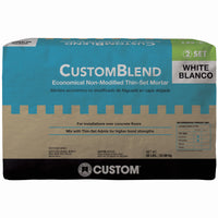 Custom Building Products White Thin-Set Mortar 50 lb