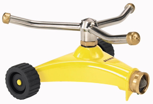Dramm 10-15053 9" Yellow ColorStorm™ 3 Arm Whirling Sprinkler