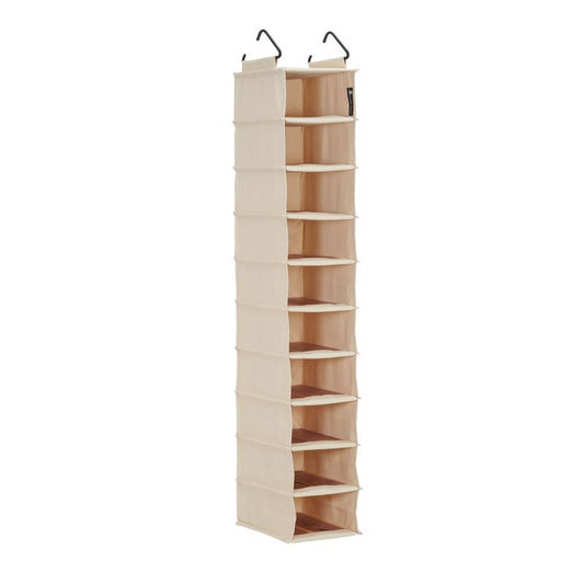 Household Essentials Cedar Stow 48 in. H X 8.875 in. W X 11.875 in. L Canvas Hanging Shoe Shelves