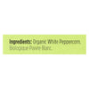 Spicely Organics - Organic Peppercorn - White - Case of 6 - 0.35 oz.