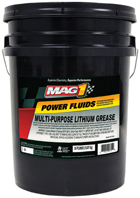 Lithium Grease, Multi-Purpose, Mag 1, 35-Lb.