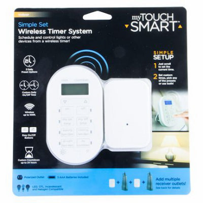 Wireless Timer System, Indoor, 1-Outlet