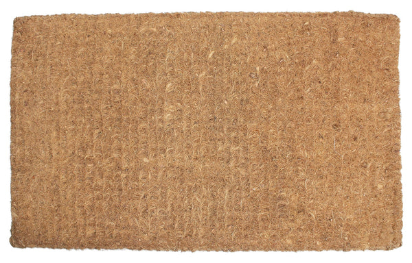 Felpudo liso Imperial Coco de 20" x 33" de J &amp; M Home Fashions 4213