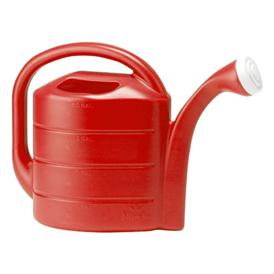 Deluxe Watering Can, Red, 2-Gallon