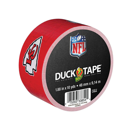 Duck Nfl Duct Tape High Performance 10 Yd. Chiefs