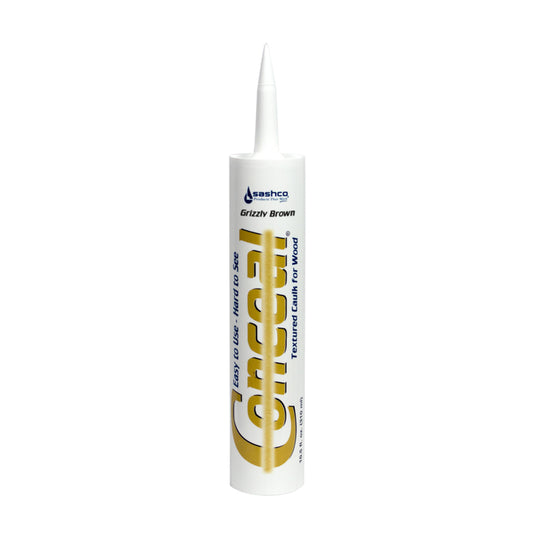 Sashco Conceal Grizzly Brown Acrylic Latex Window and Door Caulk 10.5 oz. (Pack of 12)