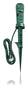 Coleman Cable  Outdoor  3 Outlet Power Stake Timer  Green