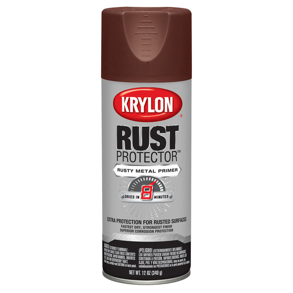 Imprimador en aerosol para metales oxidados Krylon Rust Protector, 12 oz (paquete de 6)