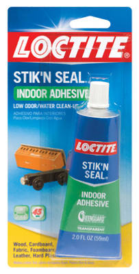 Loctite Low Odor Acid Free Indoor Water Resistant Adhesive 2 oz. (Pack of 6)